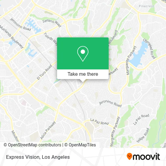 Express Vision map