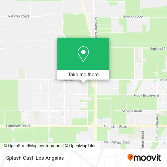 Splash Cast map