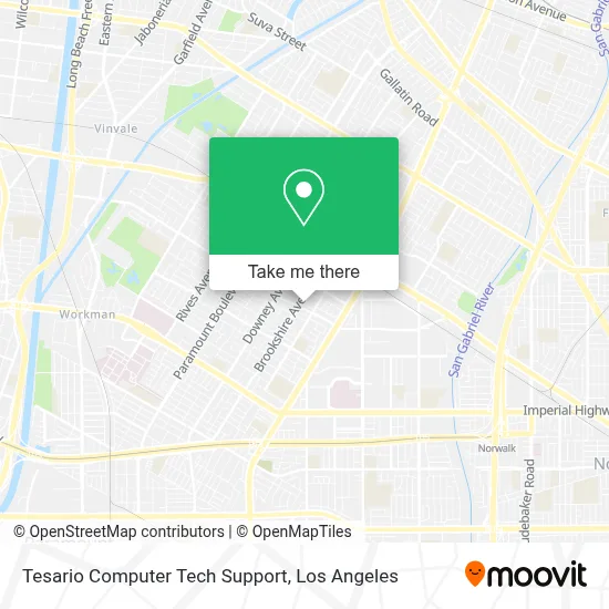 Tesario Computer Tech Support map