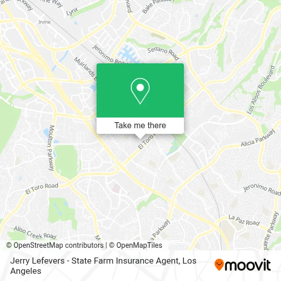 Jerry Lefevers - State Farm Insurance Agent map