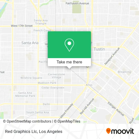 Red Graphics Llc map
