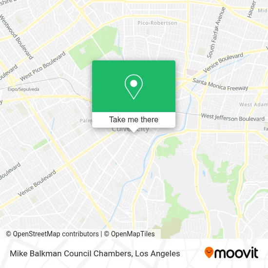 Mike Balkman Council Chambers map