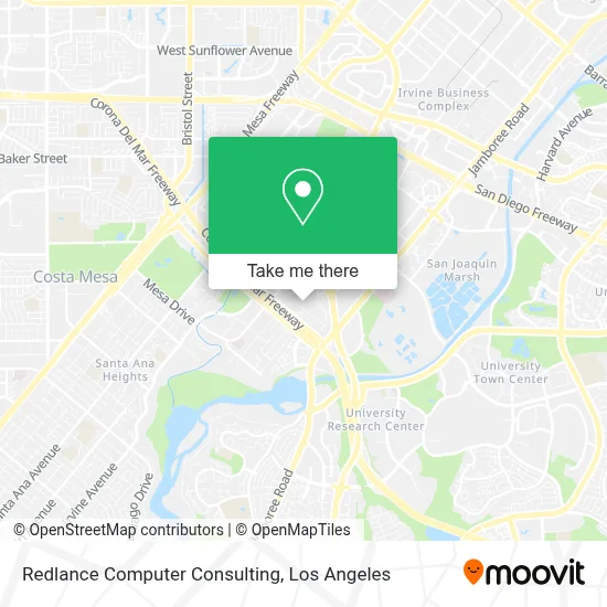 Redlance Computer Consulting map