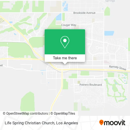 Life Spring Christian Church map