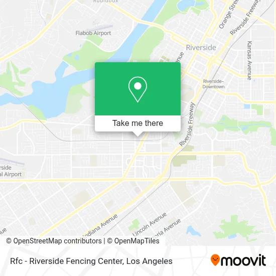 Rfc - Riverside Fencing Center map