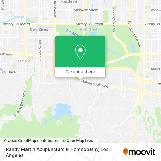 Randy Martin Acupuncture & Homeopathy map
