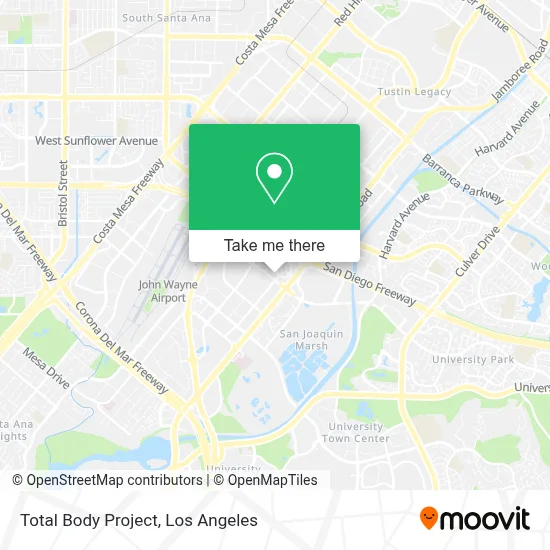 Total Body Project map