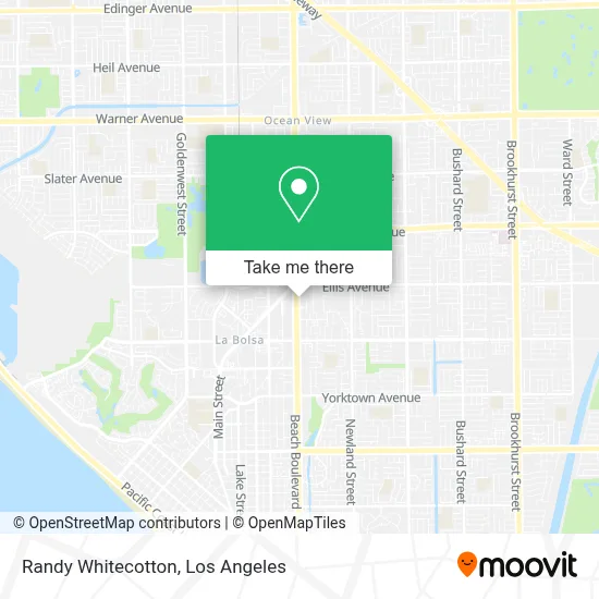 Randy Whitecotton map