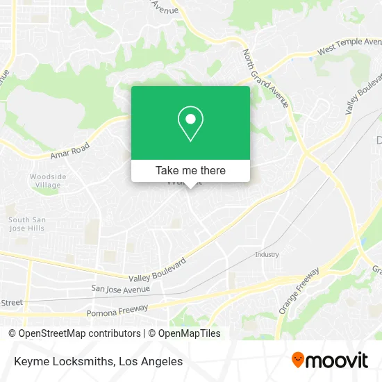 Keyme Locksmiths map