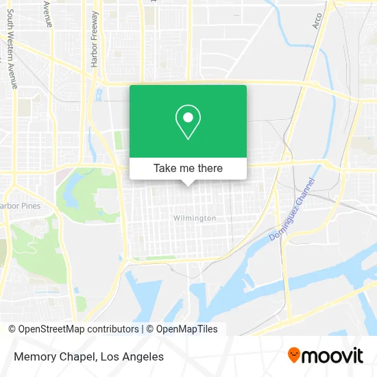 Memory Chapel map