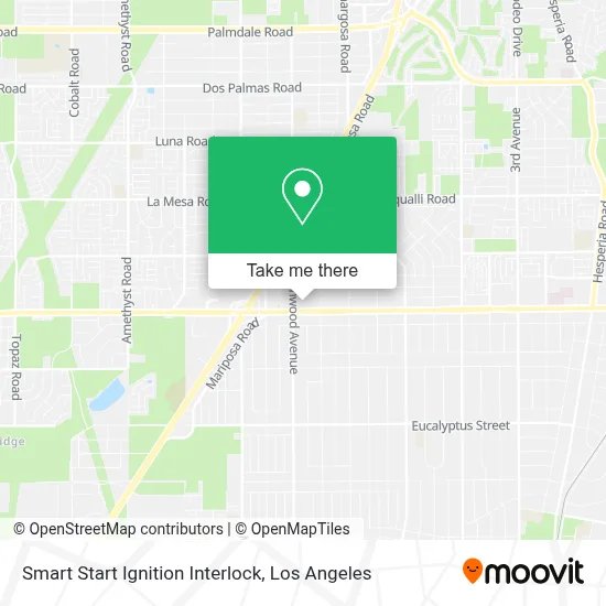 Smart Start Ignition Interlock map