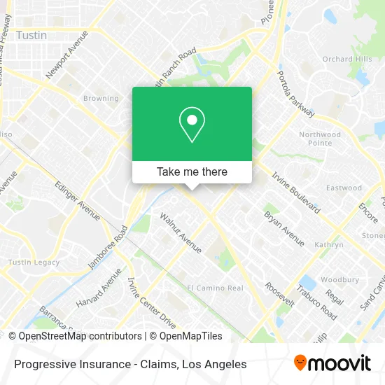 Progressive Insurance - Claims map