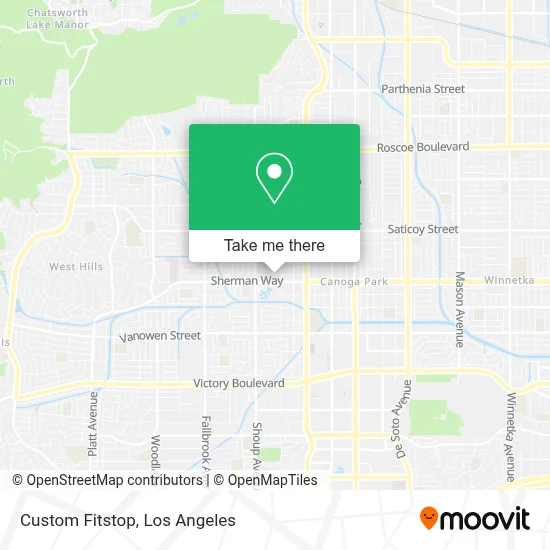 Custom Fitstop map
