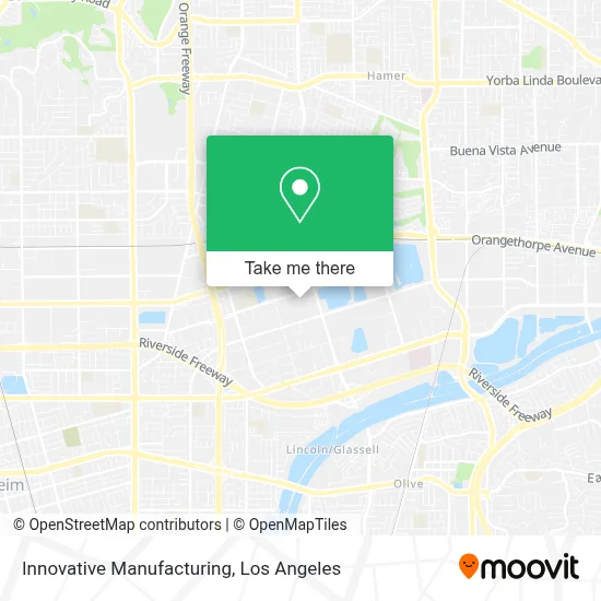 Innovative Manufacturing map