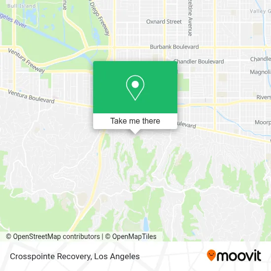 Crosspointe Recovery map