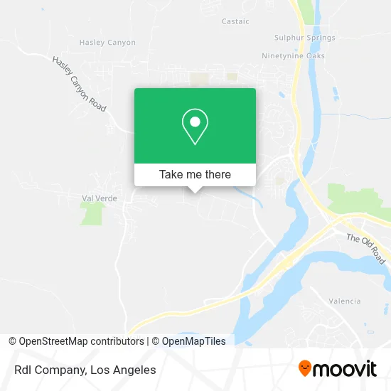 Rdl Company map