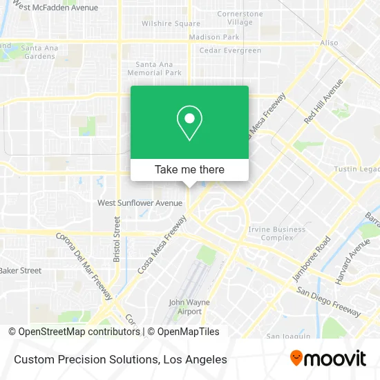 Custom Precision Solutions map