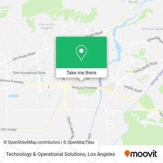 Technology & Operational Solutions map