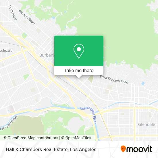 Hall & Chambers Real Estate map