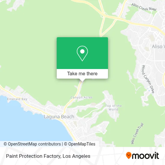 Paint Protection Factory map