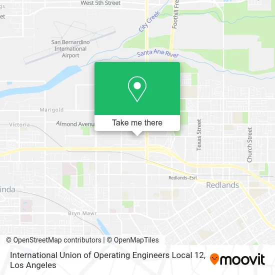 International Union of Operating Engineers Local 12 map