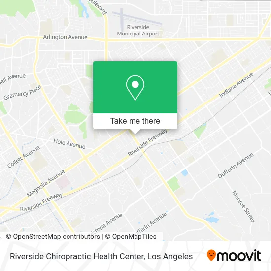 Riverside Chiropractic Health Center map