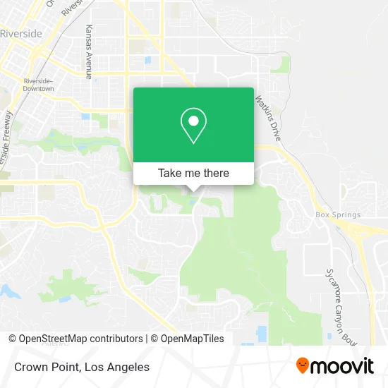 Crown Point map