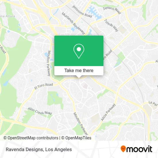 Ravenda Designs map