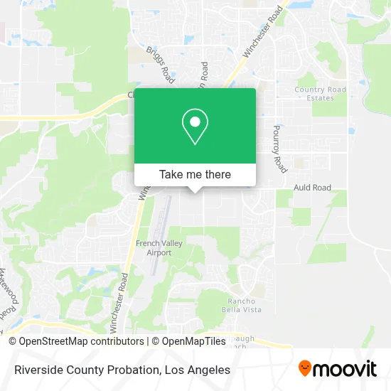 Riverside County Probation map