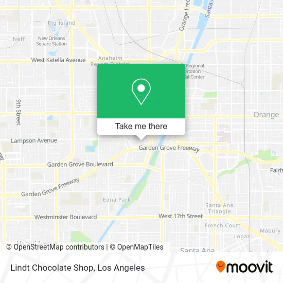 Lindt Chocolate Shop map