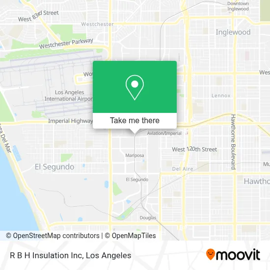 R B H Insulation Inc map