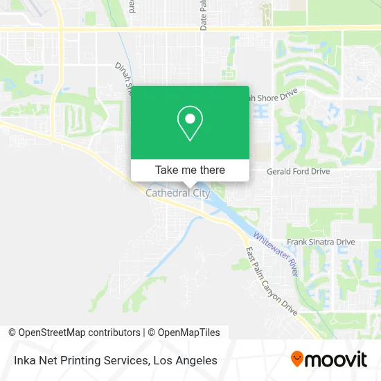 Inka Net Printing Services map