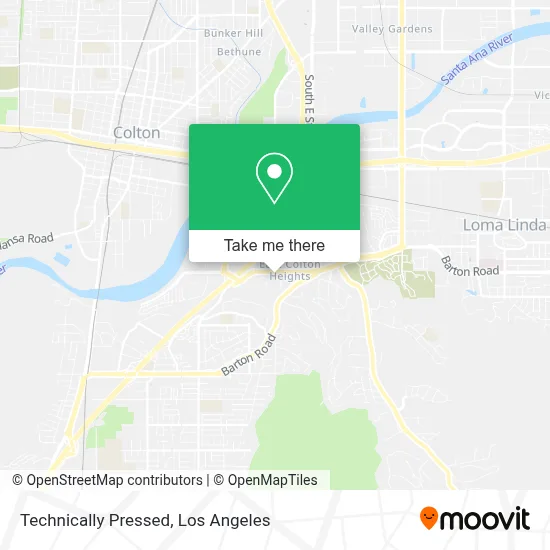Technically Pressed map
