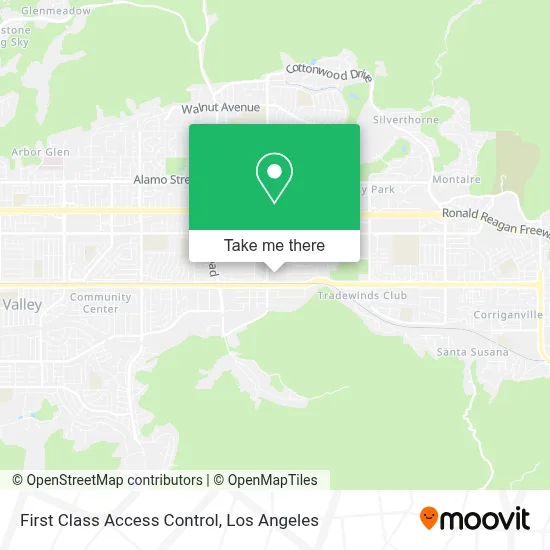 First Class Access Control map