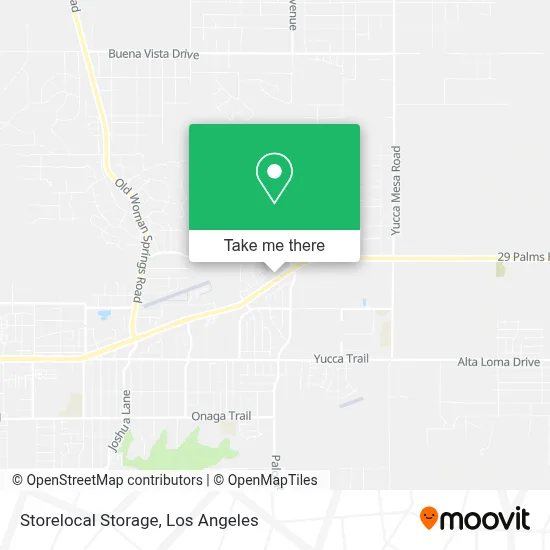Storelocal Storage map