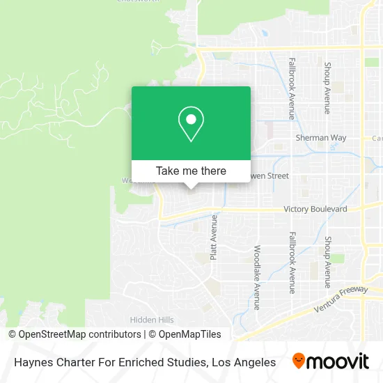 Haynes Charter For Enriched Studies map