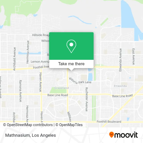 Mathnasium map