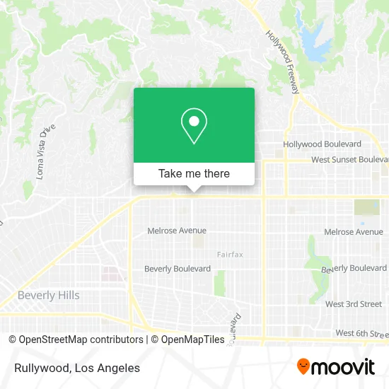 Rullywood map