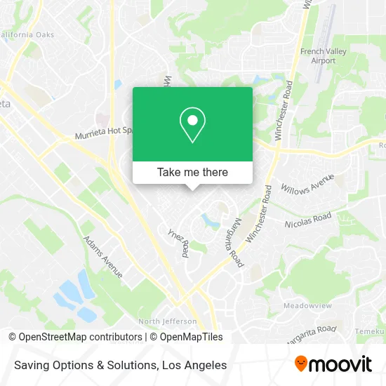 Saving Options & Solutions map