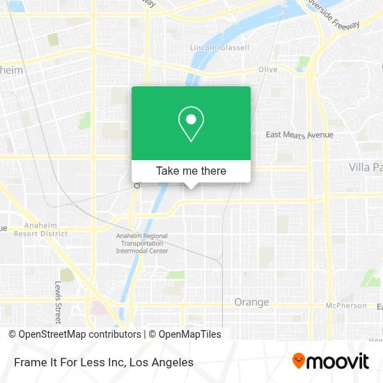 Frame It For Less Inc map