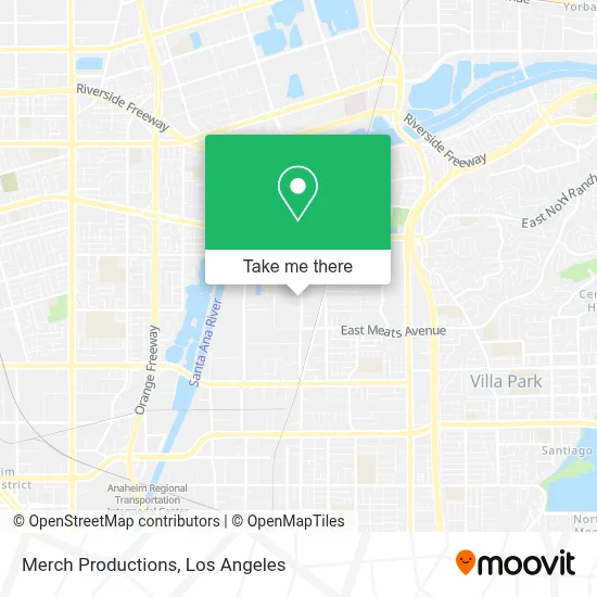 Merch Productions map