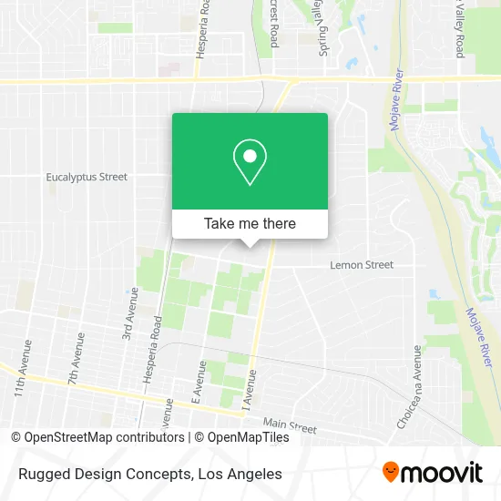 Rugged Design Concepts map