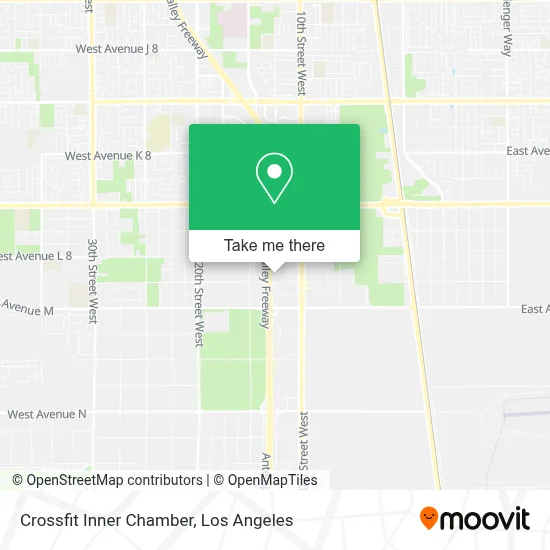 Crossfit Inner Chamber map