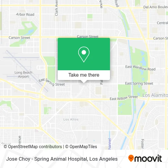 Jose Choy - Spring Animal Hospital map