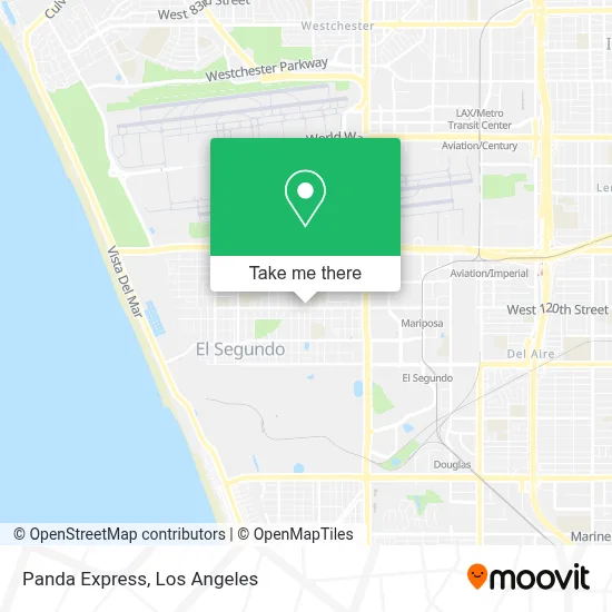 Panda Express map