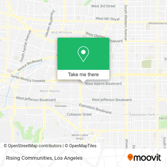 Rising Communities map