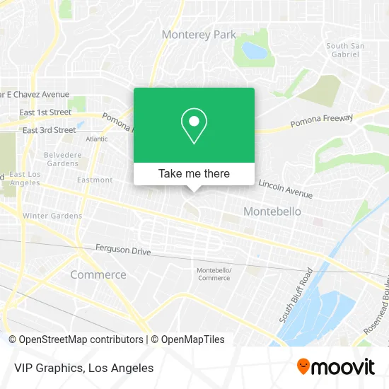 VIP Graphics map
