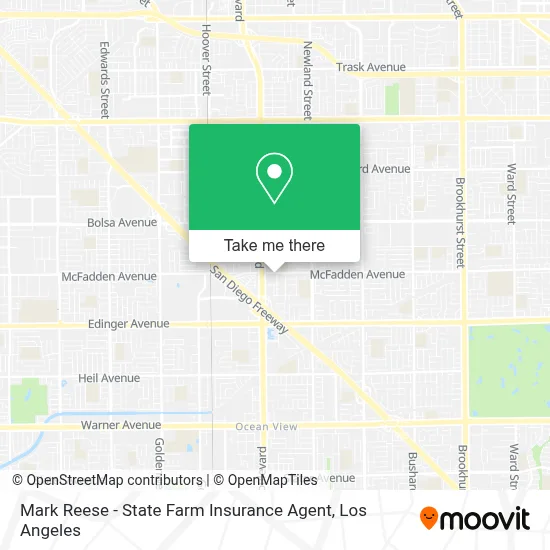 Mark Reese - State Farm Insurance Agent map