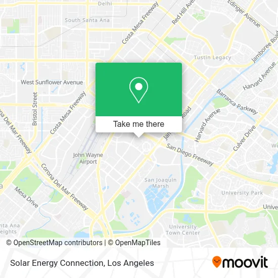 Solar Energy Connection map