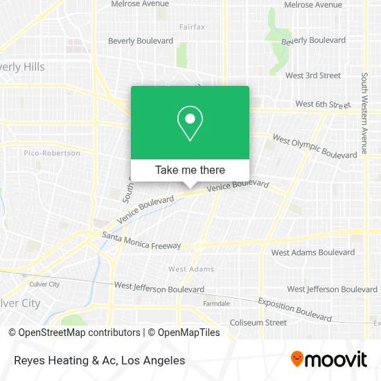 Reyes Heating & Ac map